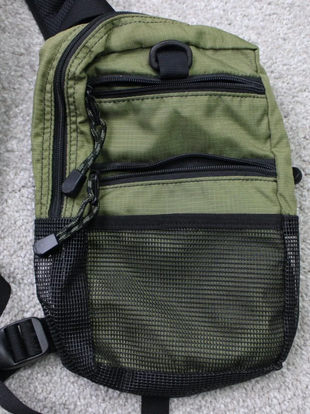 Orvis Fly Fishing Backpack Adult Green Safe Passage Pack 3 Bag Compartment